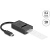 Delock Combo Converter M.2 NVMe PCIe vagy SATA SSD USB Type-C 10 Gbps sebességgel