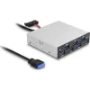 Delock 3.5  USB 5 Gbps első panel 7 x USB A-típusú