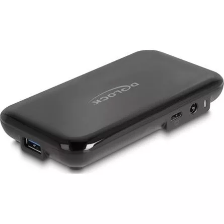 Delock 7 portos USB 3.2 Gen 2 hub 4 USB Type-A és 3 USB Type-C porttal