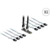 Delock Converter M.2 2280 kulcs B+M dugó 8 x SATA-hoz