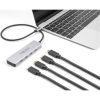 Delock USB 10 Gbps USB Type-C  hub 4 x USB Type-C  anya csatlakozóval és 35 cm hosszú csatlakozó kábellel