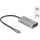 Delock USB 10 Gbps USB Type-C  hub 4 x USB Type-C  anya csatlakozóval és 1 x USB Type-C  PD 85 wattos csatlakozóval, 30