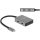 Delock USB 10 Gbps Tetején 4 USB porttal rendelkező USB Type-C  hub USB Type-C  csatlakoztatóval