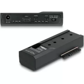   Delock USB Type-C  átalakító 1 db. M.2 NVMe SSD + 1 db. SATA SSD / HDD klón funkcióval