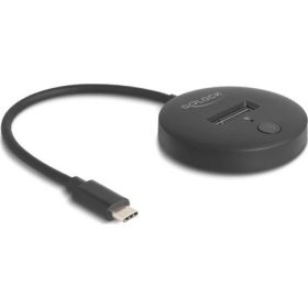   Delock 64254 M.2 2280 PCIe NVMe / SATA3 USB3.2 Gen2×1 C dokkoló fekete