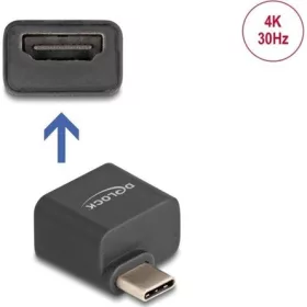   Delock USB-C / Thunderbolt -> HDMI 1.4 M/F adapter szürke DP Alt Mode