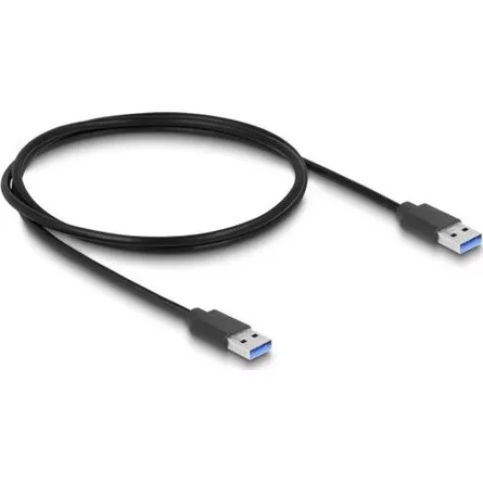 Delock Külső USB 5 Gbps 4 Port Hubon keresztül 2 x A-típusú USB és 2 x USB Type-C -k záró csavarmenettel