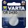 Varta gomb (CR2430) Li elem 1db blister