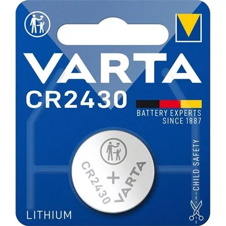 Varta gomb (CR2430) Li elem 1db blister