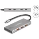 Delock 7 portos USB-elosztó, 10 Gbps, 4 db USB Type-C  csatlakozóaljzattal és 3 db USB Type-A csatlakozóaljjal