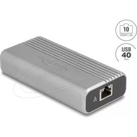   Delock USB 40 Gbps USB Type-C  hálózati adapter 10 Gigabit LAN 1 x RJ45