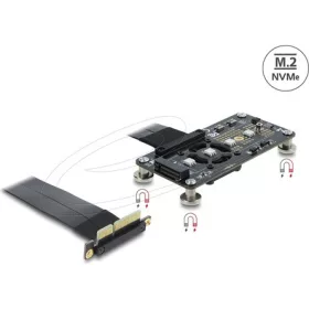   Delock PCI Express 3.0 x4   M.2 M kulcsos adapter ventilátorral és 10 cm-es kábellel