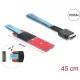Delock M.2 M kulcs 1 x OCuLink SFF-8611 átalakítóhoz 45 cm kábellel