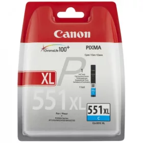 Canon CLI-551C XL ciánkék patron