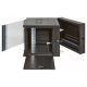 LEGRAND fali rack szekrény 19'' 15U MAG: 758 SZÉL: 600 MÉLY: 610 antracit kétrés