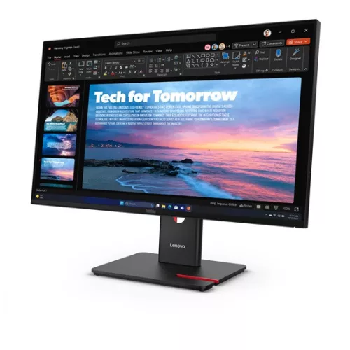 Lenovo 27" T27QD-40 monitor - 64AAGAT2EU - Eclipse Black