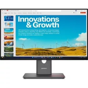   LENOVO-COM LENOVO Monitor - ThinkVision P24qd-40; 23,8" QHD 2560x1440 IPS 120Hz, 16:9, 1500:1, 300cd/m2, 4ms, HDMI,DP,USB ABC, RJ45