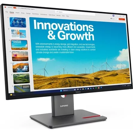 LENOVO-COM LENOVO Monitor - ThinkVision P24qd-40; 23,8" QHD 2560x1440 IPS 120Hz, 16:9, 1500:1, 300cd/m2, 4ms, HDMI,DP,USB ABC, RJ45