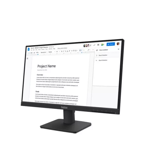 LENOVO-COM LENOVO Monitor - ThinkVision S22-4e, 21.5" FHD 1920x1080 IPS, 16:9, 1300:1, 250cd/m2, 4ms, HDMI, VGA