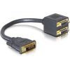 Delock ADA Delock 65051 DVI 25 apa > 2x DVI25 anya adapter