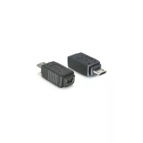   Delock Átalakító - 65063 (USB Micro-B - Mini USB 5 tűs, fekete)