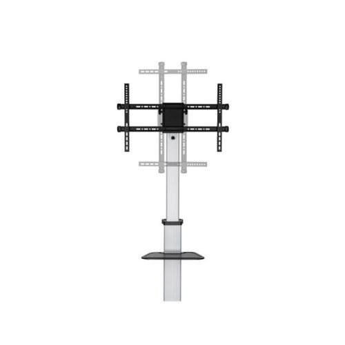 Equip TV állvány - 650630 (37"-86" álló, gurulós, forgatható 90°, dönthető, Max.:50kg, fekete)