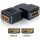 Delock ADA Delock 65078 HDMI anya > HDMI anya 90° balra hajlított adapter