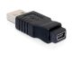 Delock ADA Delock 65094 Gender Changer mini USB-B 5-pin female – USB-A male adapter