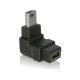 Delock ADA Delock 65097 USB-B mini 5pin apa/anya 90° ferde adapter