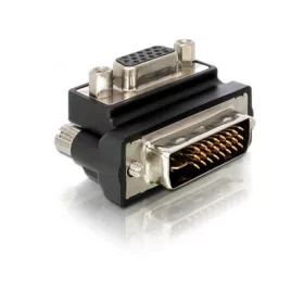   Delock ADA Delock 65172 VGA anya > DVI 29pin apa 90° jobbos elforgatott adapter