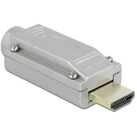   Delock HDMI -> Terminal block 20pin M/F csatlakozó dugó ezüst fém ház