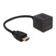 Delock ADA Delock 65226 1x apa > 2x anya HDMI High Speed Ethernettel adapter