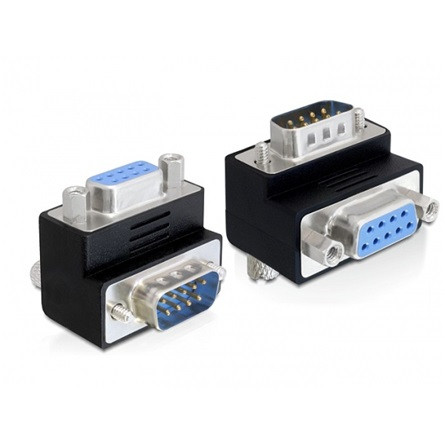 Delock ADA Delock 65264 Sub-D 9 pin apa > anya 90°-ban elforgatott adapter