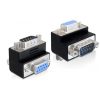 Delock ADA Delock 65266 Sub-D 9 pin apa > anya 90°-ban elforgatott adapter