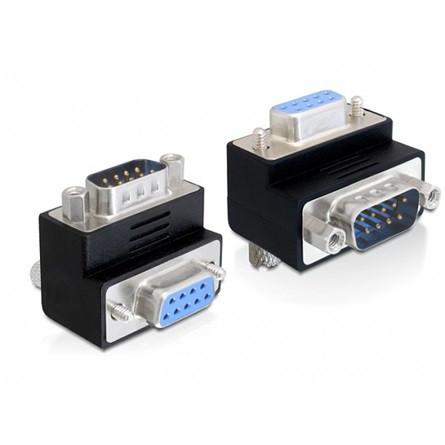 Delock ADA Delock 65266 Sub-D 9 pin apa > anya 90°-ban elforgatott adapter