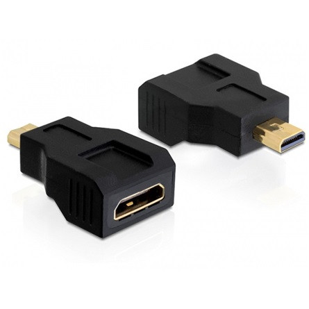Delock ADA Delock 65271 mini C anya > micro D apa High Speed HDMI Ethernettel adapter