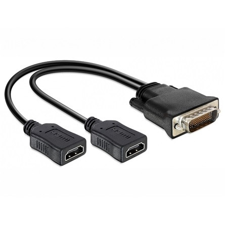 Delock ADA Delock 65280 DMS-59 apa > 2 x HDMI anya adapter - 0,2m