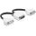 Delock ADA Delock 65281 DMS-59 apa > 2 x DVI 24+5pin anya - 20 cm