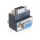 Delock ADA Delock 65290 adapter VGA apa / anya 270°-ban elforgatott