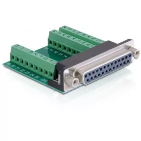   Delock ADA Delock 65317 Sub-D 25 pin anya > Terminal Block 27 pin adapter