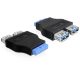 Delock ADA Delock 65324 USB 3.0 pin fejes anya - 2 x USB 3.0 anya - parallel adapter
