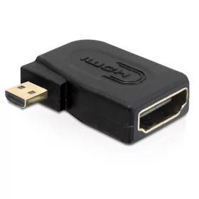   Delock ADA Delock 65352 nagy sebességű HDMI - micro D apa > A anya oldalra fordítva adapter
