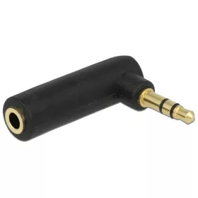   Delock Átalakító - 65364 (sztereó jack 3.5 mm apa > sztereó jack anya 3.5 mm adapter)