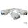 Delock ADA Delock 65403 soros Sub-D9 apa > 2 x anya adapter - 17cm
