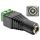 Delock DC 5,5x2,1mm -> Terminal block 2pin F/F adapter fekete