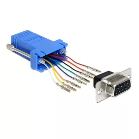   Delock Átalakító - 65430 (Sub-D 9 Pin apa > RJ45 anya, szerelő készlet)