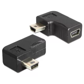   Delock ADA Delock 65448 USB-B mini 5pin apa/anya 90°-ban elforgatott adapter