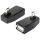 Delock ADA Delock 65473 USB micro-B apa > USB 2.0-A anya OTG 270°-ban forgatott adapter