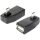 Delock ADA Delock 65474 USB micro-B apa > USB 2.0-A anya OTG 90°-ban forgatott adapter