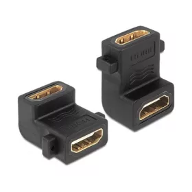   Delock ADA Delock 65510 HDMI-A anya > anya csavarhellyel, 90°-ban elforgatott adapter